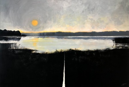 "Hraniční rybník" (80 x 60) - prodáno